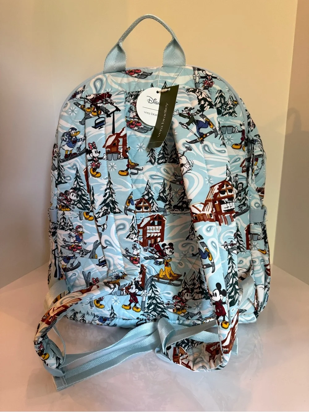 NWT Vera Bradley x Disney Bancroft backpack in Ski Weekend Mickey and Friends